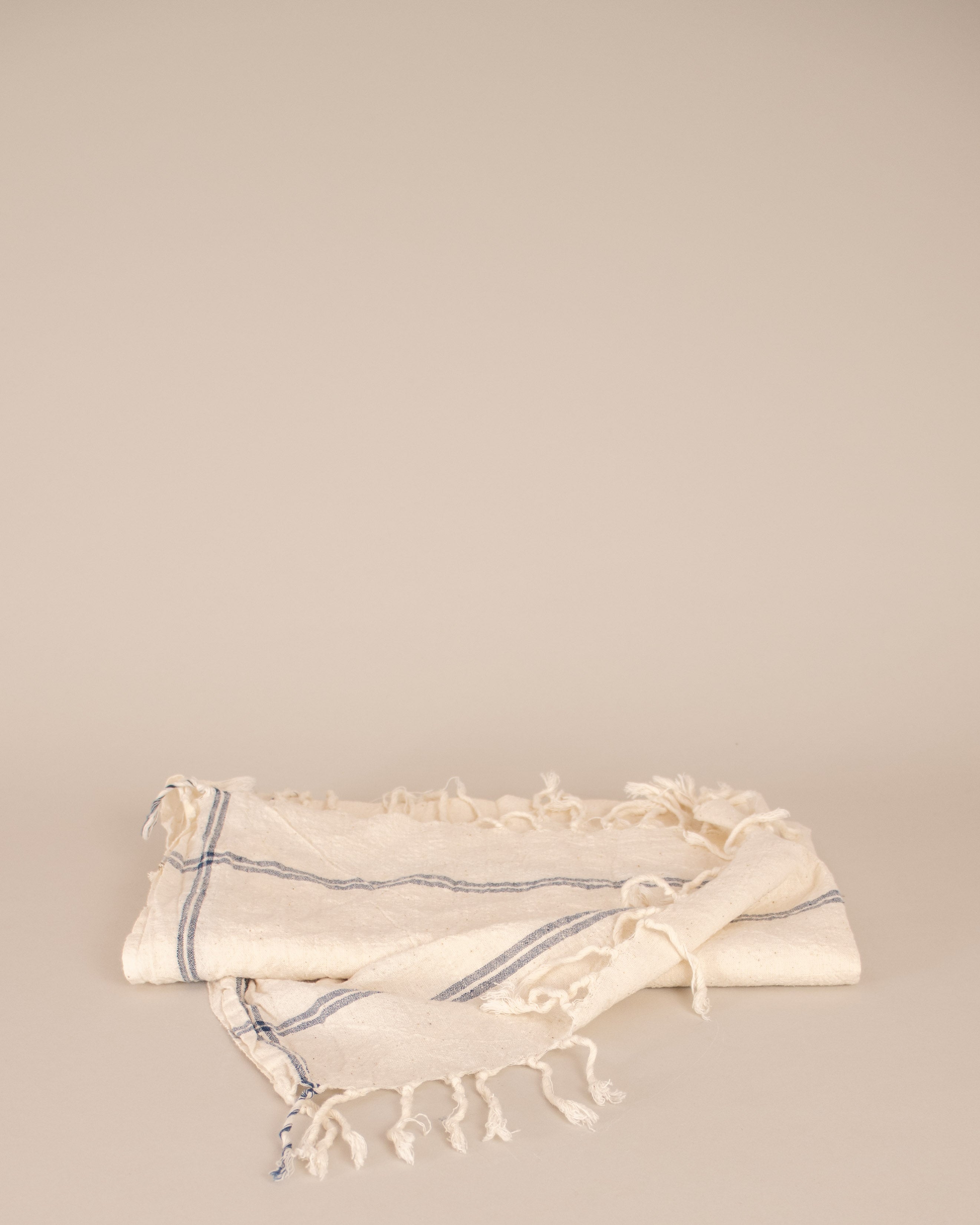 Natural Dye Fringe Towel - GOOD FRIEND