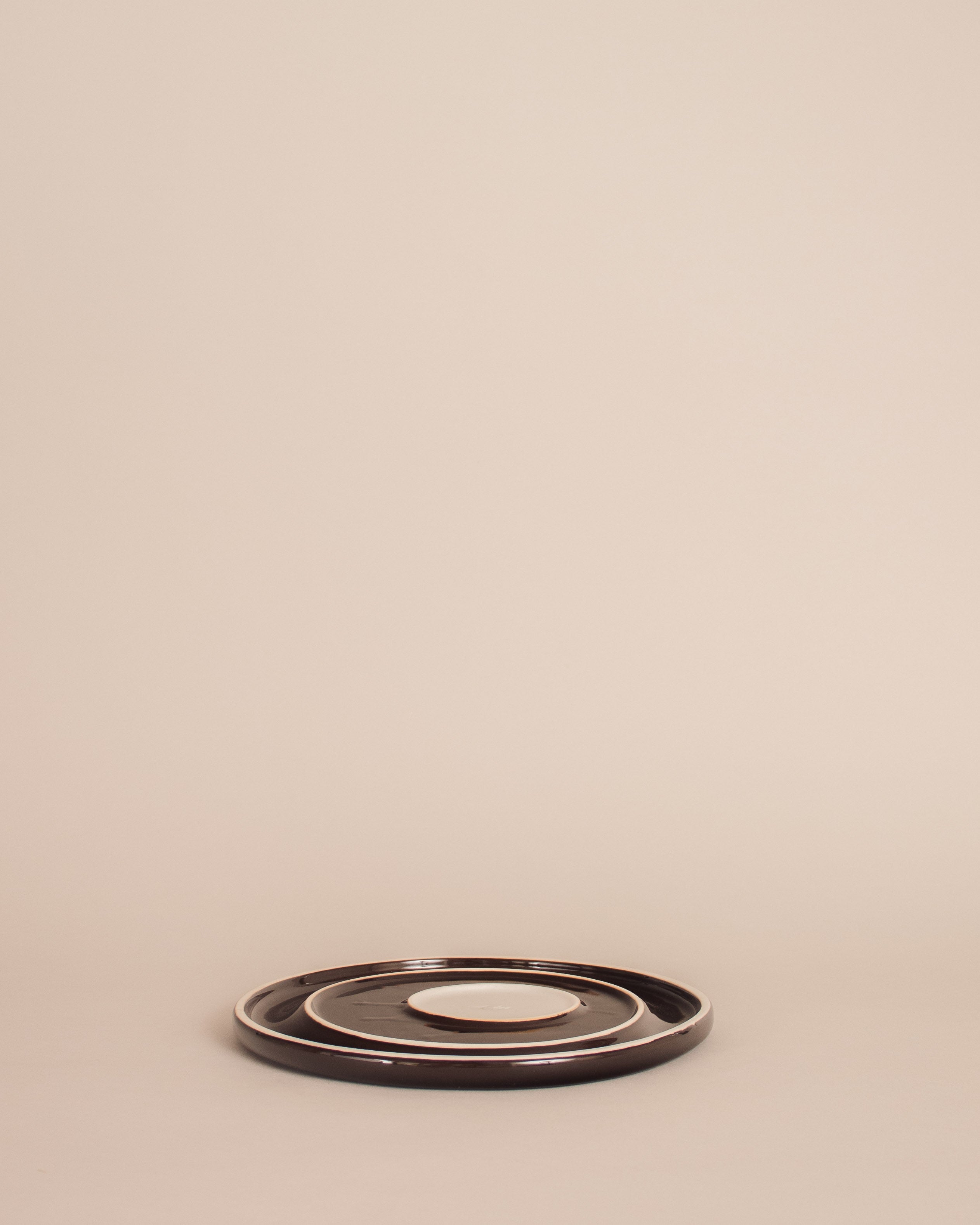 Side Plate in Espresso - GOOD FRIEND